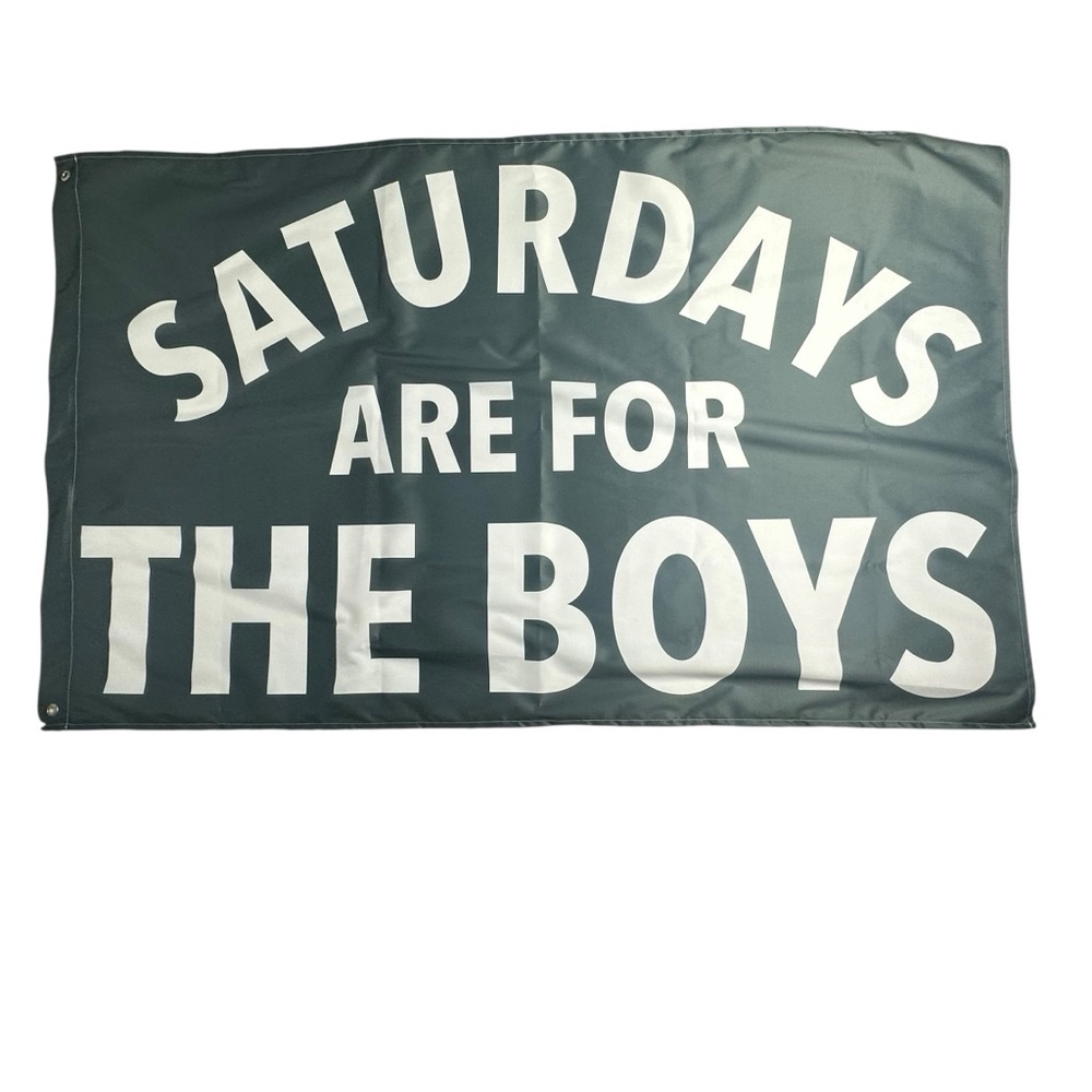 Saturdays Are For The Boys Wall Hanging App 34x55.5